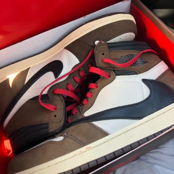 travis scott 1s worn once - Picture 1 of 8